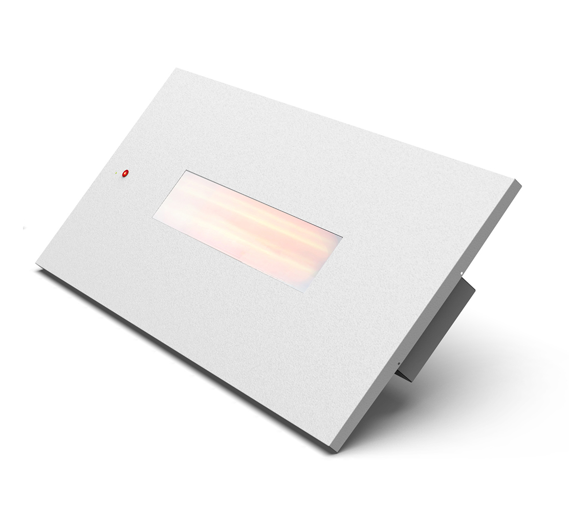 Aaren incasso 1600 W cod. 9011 Bianco Orta Dalga IR-B Isıtıcı